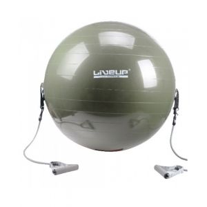 Фитбол Liveup Gym Ball With Expander LS3227