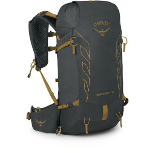 Рюкзак туристический Osprey Talon velocity 20 | dark charcoal/tumbleweed yellow | L/XL