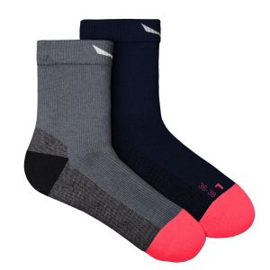 Треккинговые термоноски SALEWA Mtn trn AM W qrt sock 69031 0621