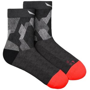 Треккинговые термоноски SALEWA Pedroc camo AM W qrt sock 69040 0911
