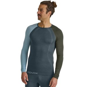 Термокофта ORTOVOX 120 comp light long sleeve M | dark arctic grey