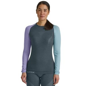 Термокофта ORTOVOX 120 comp light long sleeve W | dark arctic grey
