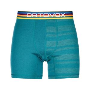 Термотруси ORTOVOX 185 rock'n'wool boxer M | pacific green