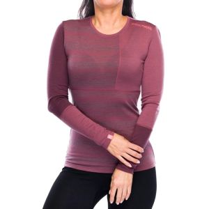 Термокофта ORTOVOX 185 rock'n'wool long sleeve W | mountain rose