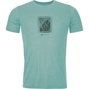 Футболка ORTOVOX 120 cool tec mtn cut TS W | aquatic ice