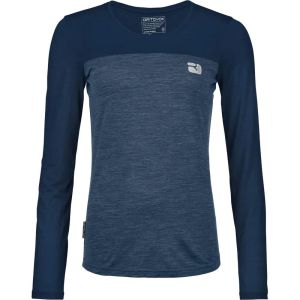 Лонгслів ORTOVOX 150 cool logo LS W | deep ocean