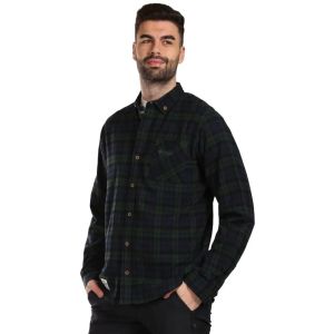 Сорочка KILPI Flanny-m | dark green