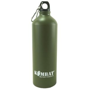 Фляга Kombat uk Aluminium water bottle | оливковий | 1000ml | Art: KB-AWB100