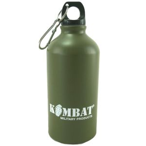 Фляга Kombat uk Aluminium water bottle | оливковий | 500ml | Art: KB-AWB500-