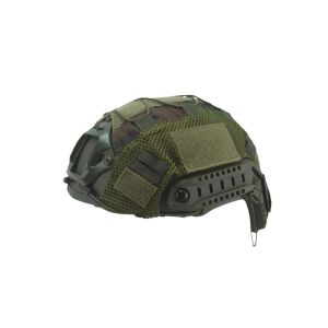 Чохол на шолом/кавер KOMBAT UK Tactical fast helmet cover | зелений хакі | Art: KB-TFHC-DPM