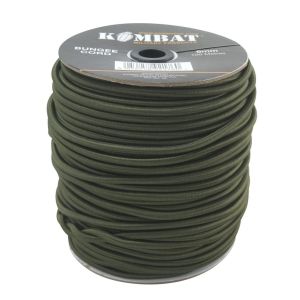 Шнур еластичний KOMBAT UK Bungee cord 6 MM | оливковий | 100м | Art: KB-BC-100