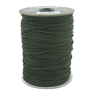 Шнур еластичний KOMBAT UK Bungee cord 2,5 MM | оливковий | 200м | Art: KB-BC-200