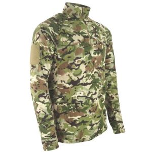Фліс тактичний KOMBAT UK Alpha mid-layer fleece | мультикам