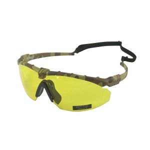 Окуляри тактичні KOMBAT UK Ranger glasses yellow lenses | мультикам | Art: KB-RGY-CM