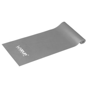 Еспандер LIVEUP Aerobic band x-heavy | сірий | 120х15см (16кг) | Art: LS3204