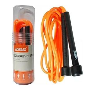 Скакалка Liveup Pvc jump rope | чорний | 275x0,5см | Art: LS3115-O