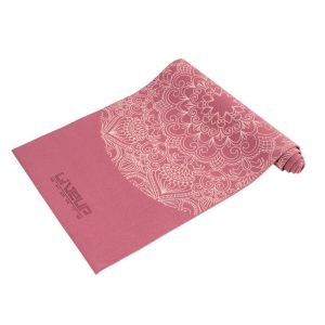 Коврик для йоги Liveup Pvc printed yoga mat | червоний | 173х61х0.6см | Art: LS3231