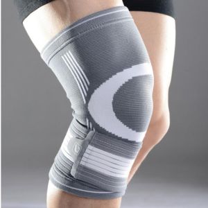 Наколінник LIVEUP Knee support | сірий/білий | L/XL | Art: LS5676-LXL