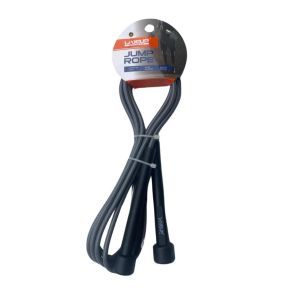 Скакалка Liveup Jump rope | чорний, сірий | 275x0,5 СМ | Art: LS3115-N-G