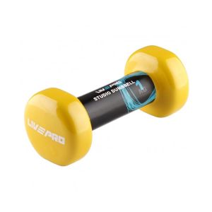 Гантелі LIVEPRO Studio dumbbell | жовтий | 1кг | Art: LP8076-1
