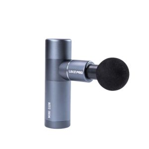 Масажер LIVEPRO Mini massage gun | сірий | 15,1x9x4,6 СМ | Art: LP8513