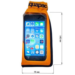 Гермочехол Aquapac 034 Mini Stormproof™ Phone Case (orange)