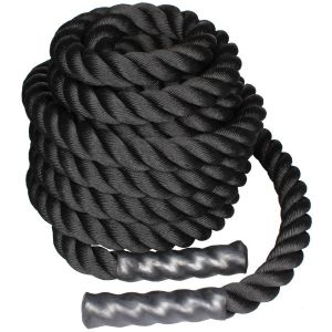 Канат для кроссфита Liveup Battle Rope LS3676-9 Black